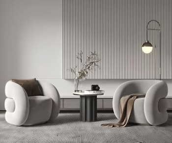 Modern Single Sofa-ID:495014916