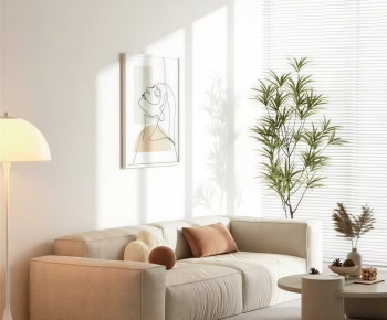 Modern A Living Room-ID:210422997