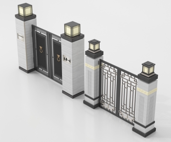 New Chinese Style Gate-ID:158183108