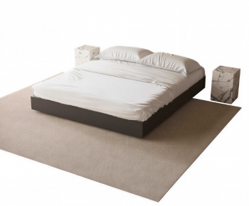Modern Double Bed-ID:224832065