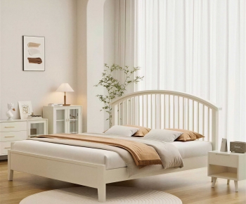 Modern Double Bed-ID:265798099