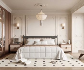 French Style Bedroom-ID:879666098
