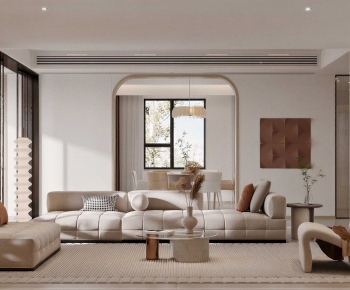 Modern A Living Room-ID:761421924