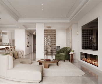 American Style A Living Room-ID:521725893