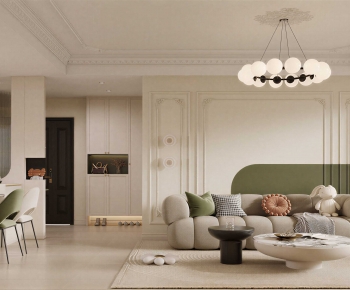 Modern A Living Room-ID:910967115