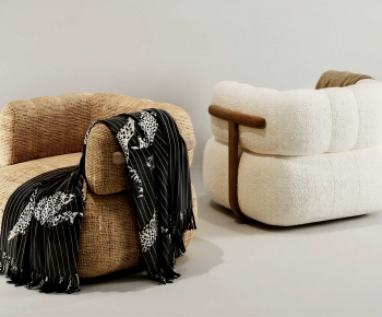 Modern Single Sofa-ID:668816096