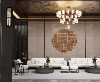 New Chinese Style Rest Area-ID:452836042