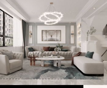 Modern A Living Room-ID:614272127