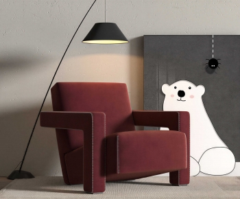 Modern Single Sofa-ID:744160893