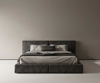 Modern Double Bed-ID:999090919