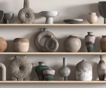 Wabi-sabi Style Clay Pot-ID:497632984