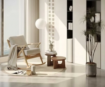 Modern Rocking Chair-ID:618865978