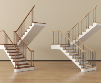 Simple European Style Staircase-ID:371773007