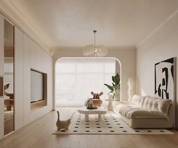 Modern A Living Room-ID:105597978