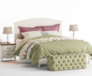 American Style Double Bed-ID:404274949