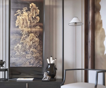 New Chinese Style Lounge Chair-ID:827203991