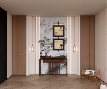 New Chinese Style Hallway-ID:917960888