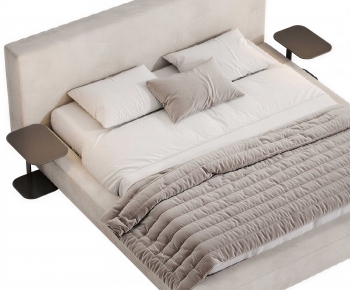 Modern Double Bed-ID:985914952