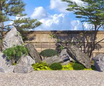 New Chinese Style Rockery Waterscape-ID:647296918