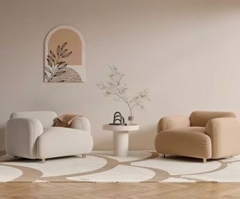 Modern Single Sofa-ID:259372003