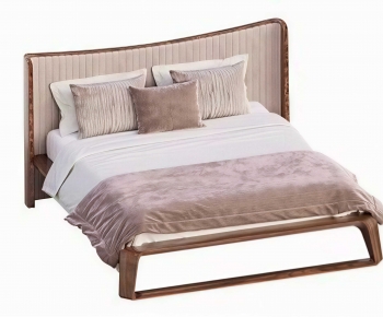 Modern Double Bed-ID:198829894