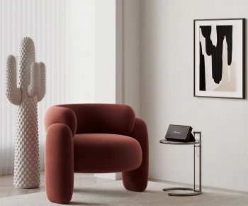 Modern Single Sofa-ID:409050942