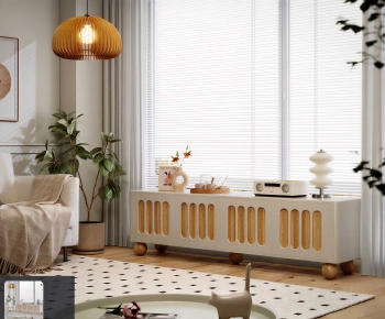 Nordic Style TV Cabinet-ID:588419913