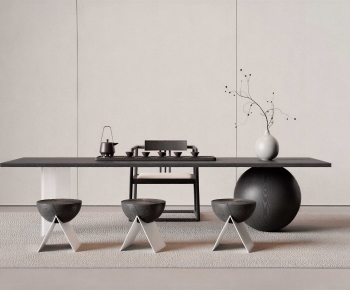 Wabi-sabi Style Tea Tables And Chairs-ID:855478054