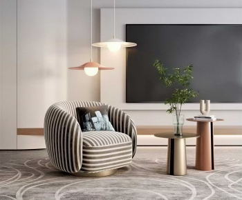 Modern Single Sofa-ID:676538911