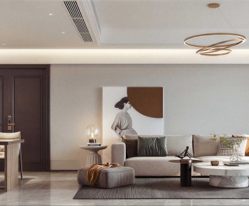 Modern A Living Room-ID:933054925