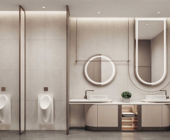 Modern Public Toilet-ID:595587975