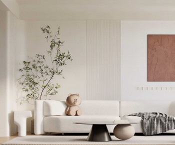 Modern A Living Room-ID:353419897