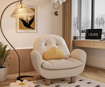 Modern Single Sofa-ID:705615041