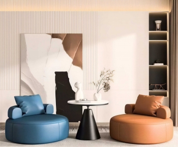 Modern Single Sofa-ID:265793092