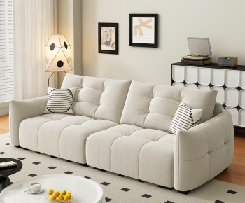 Modern Three-seat Sofa-ID:789592032