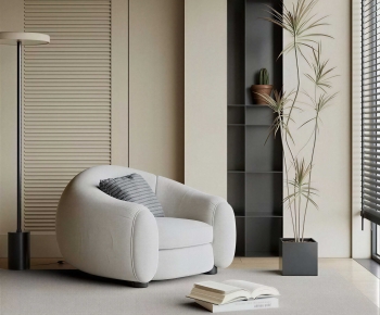 Modern Single Sofa-ID:434949493