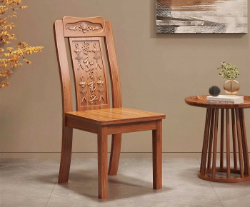 New Chinese Style Dining Chair-ID:611177929