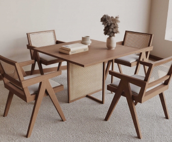 Modern Dining Table And Chairs-ID:722795016