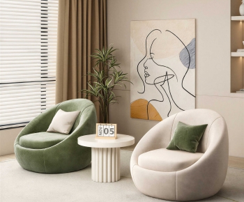 Modern Single Sofa-ID:257288935