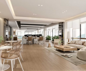 Modern Office Rest Area-ID:650456918