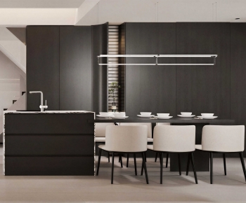 Modern Dining Room-ID:663165093