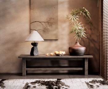 Wabi-sabi Style Console-ID:227647072