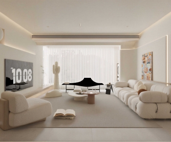 Modern A Living Room-ID:848433023