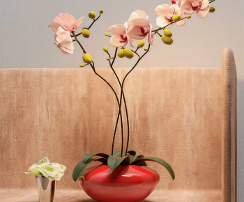 Modern Potted Green Plant-ID:439866074