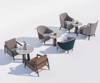 New Chinese Style Leisure Table And Chair-ID:297473912