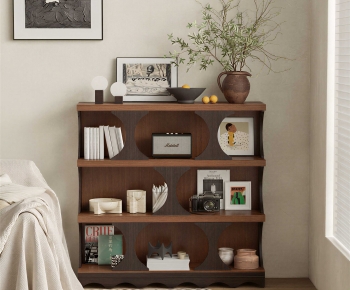 Wabi-sabi Style Bookcase-ID:821394922