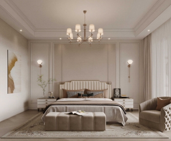 American Style Bedroom-ID:268148901