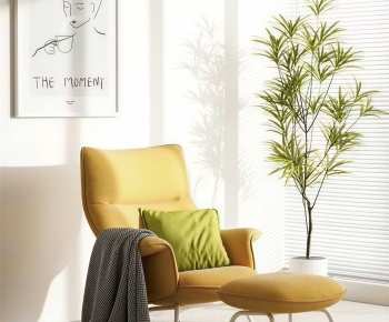 Nordic Style Lounge Chair-ID:439285041