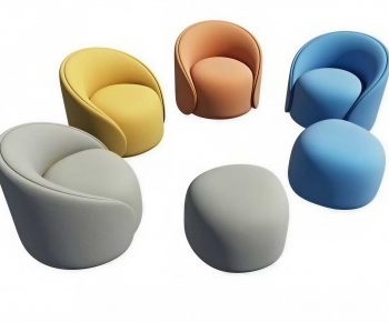 Modern Single Sofa-ID:676510382