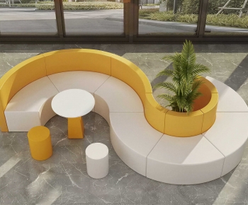 Modern Curved Sofa-ID:740725991